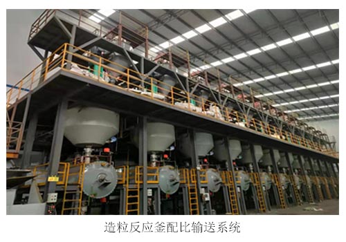 造粒反应釜配比输送系统